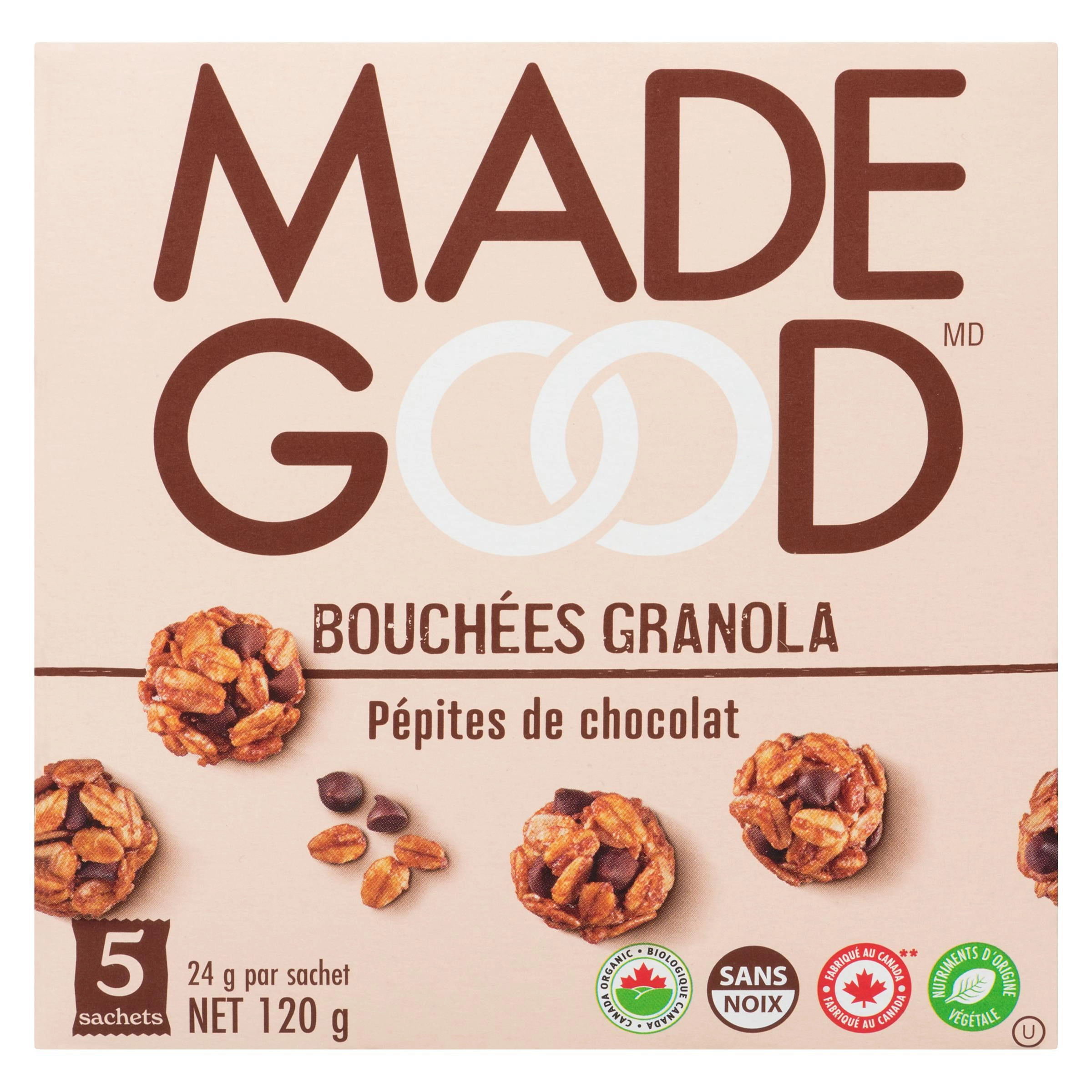 MadeGood Chocolate Chip Granola Minis 5pk 120g - Image 3