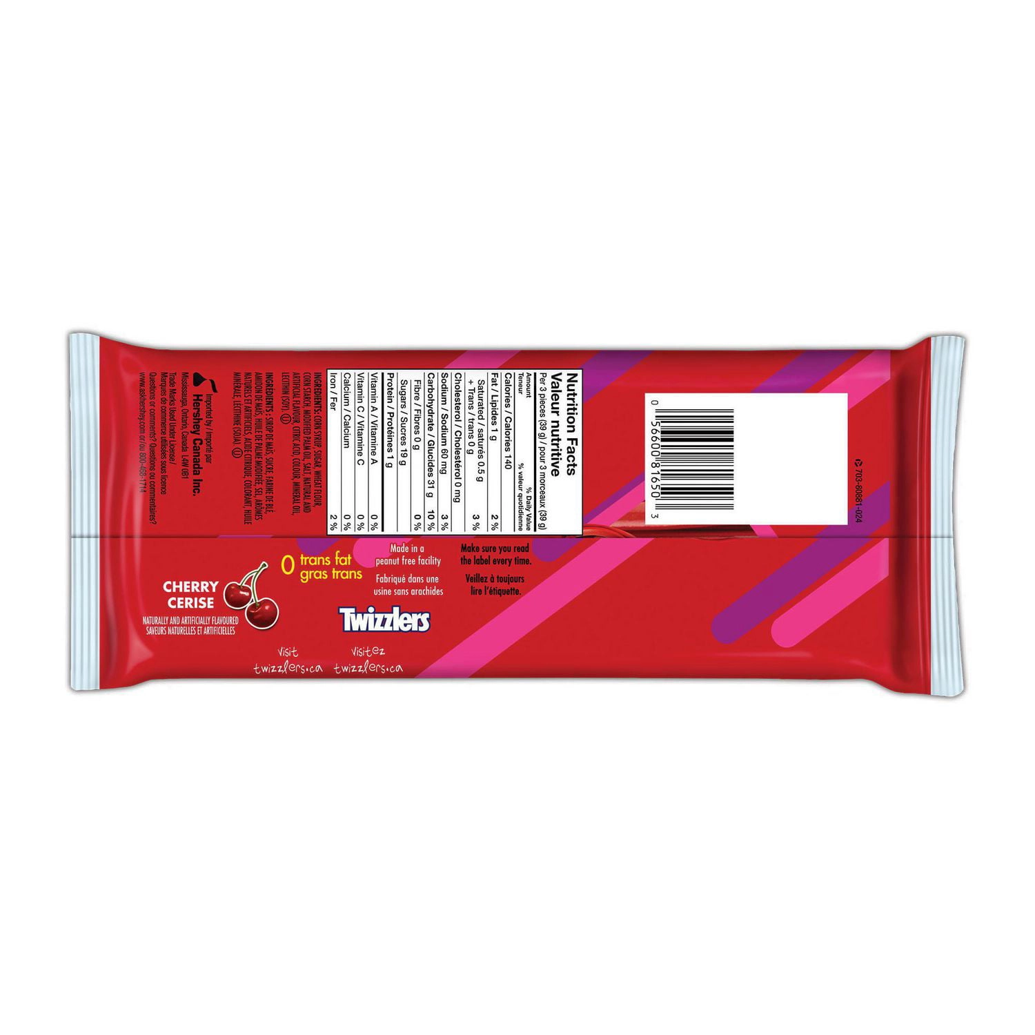 Twizzlers Super Nibs Cherry Candy 400g - Image 2
