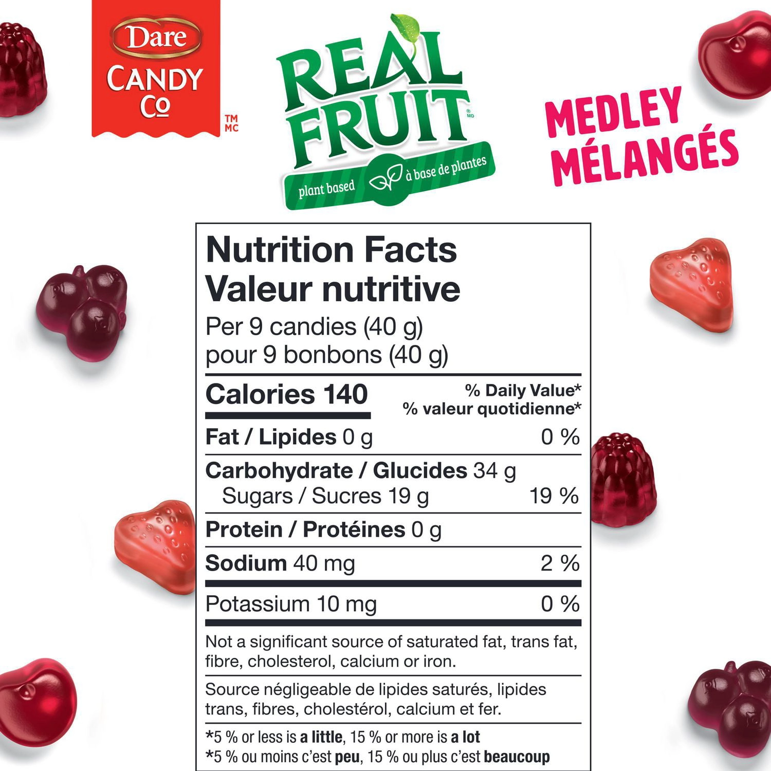 Real Fruit Gummies Medley Candy - Image 8