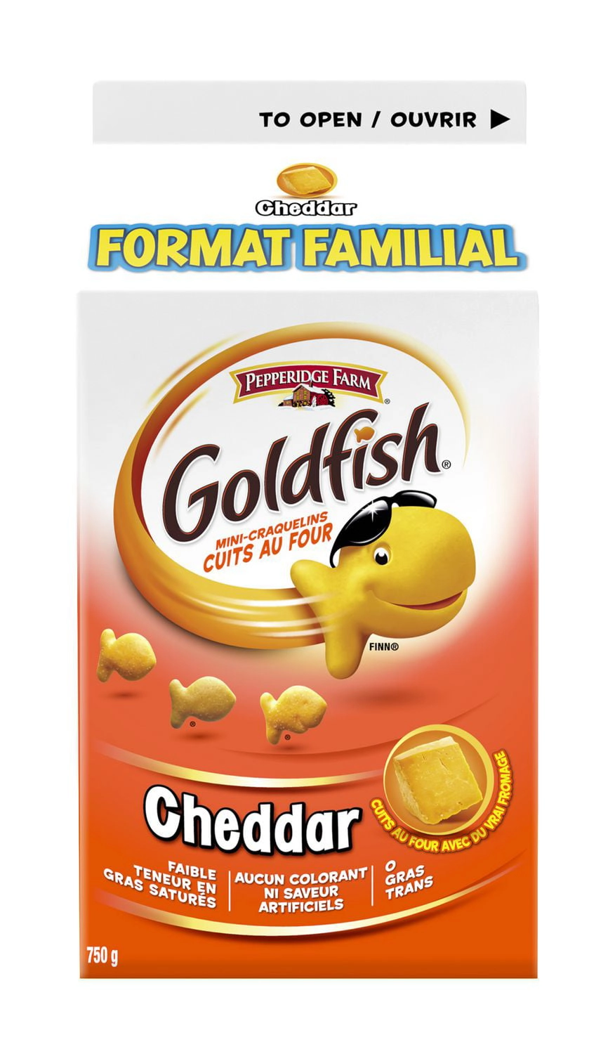 Goldfish Cheddar Crackers Family Pack Snack