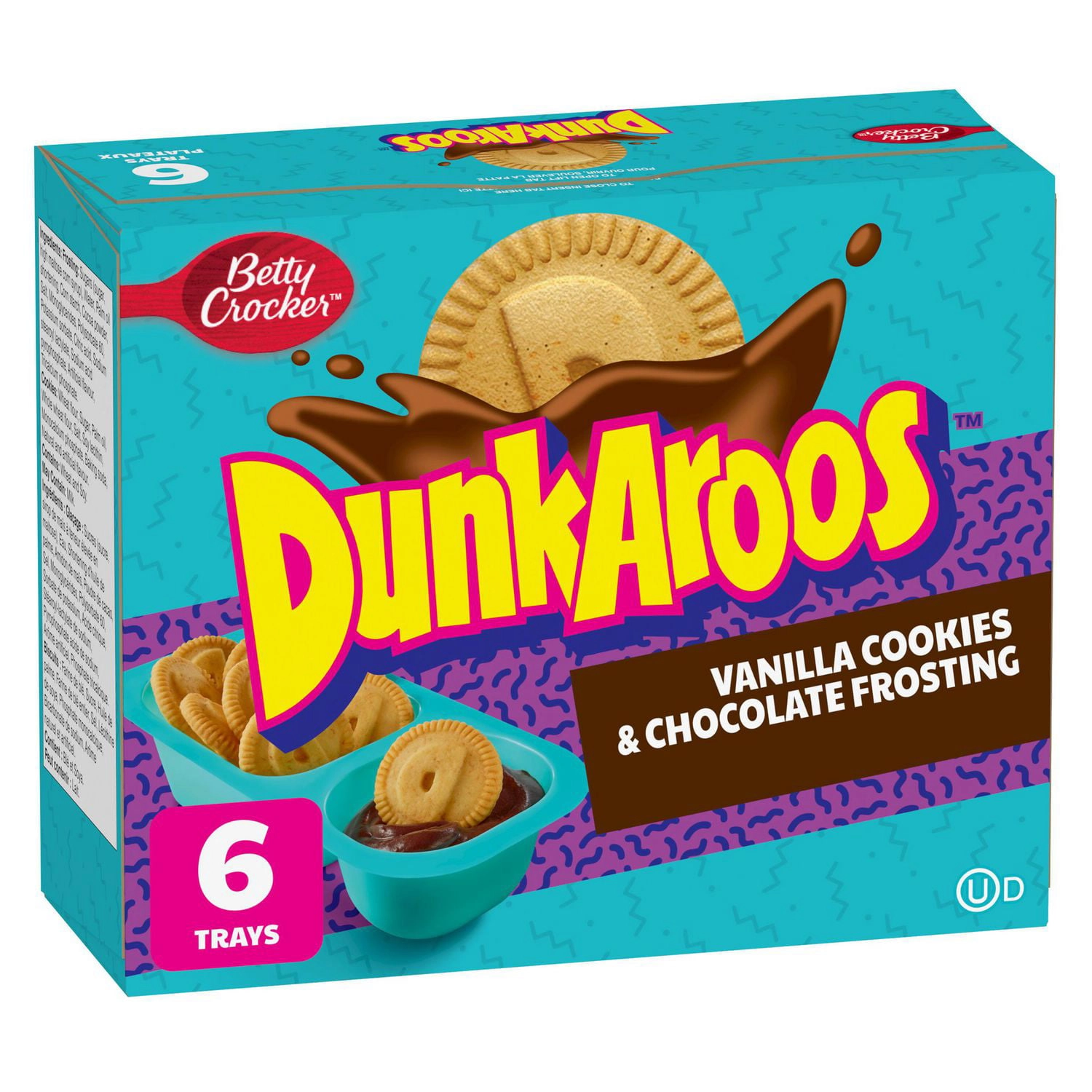 Betty Crocker Dunkaroos Chocolate Cookies and Chocolate Chip Frosting