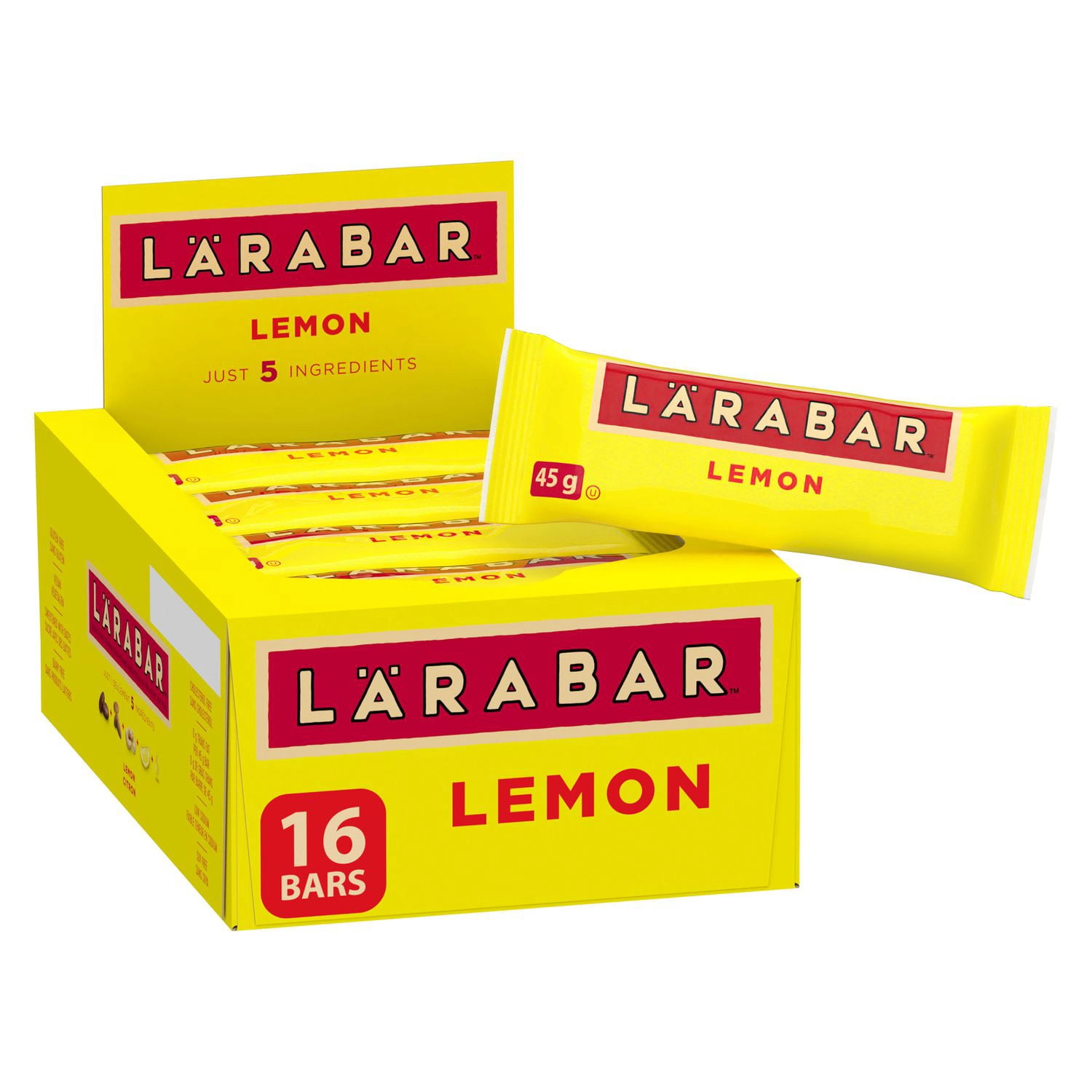 LÄRABAR Gluten Free Lemon Granola Bar - 720g