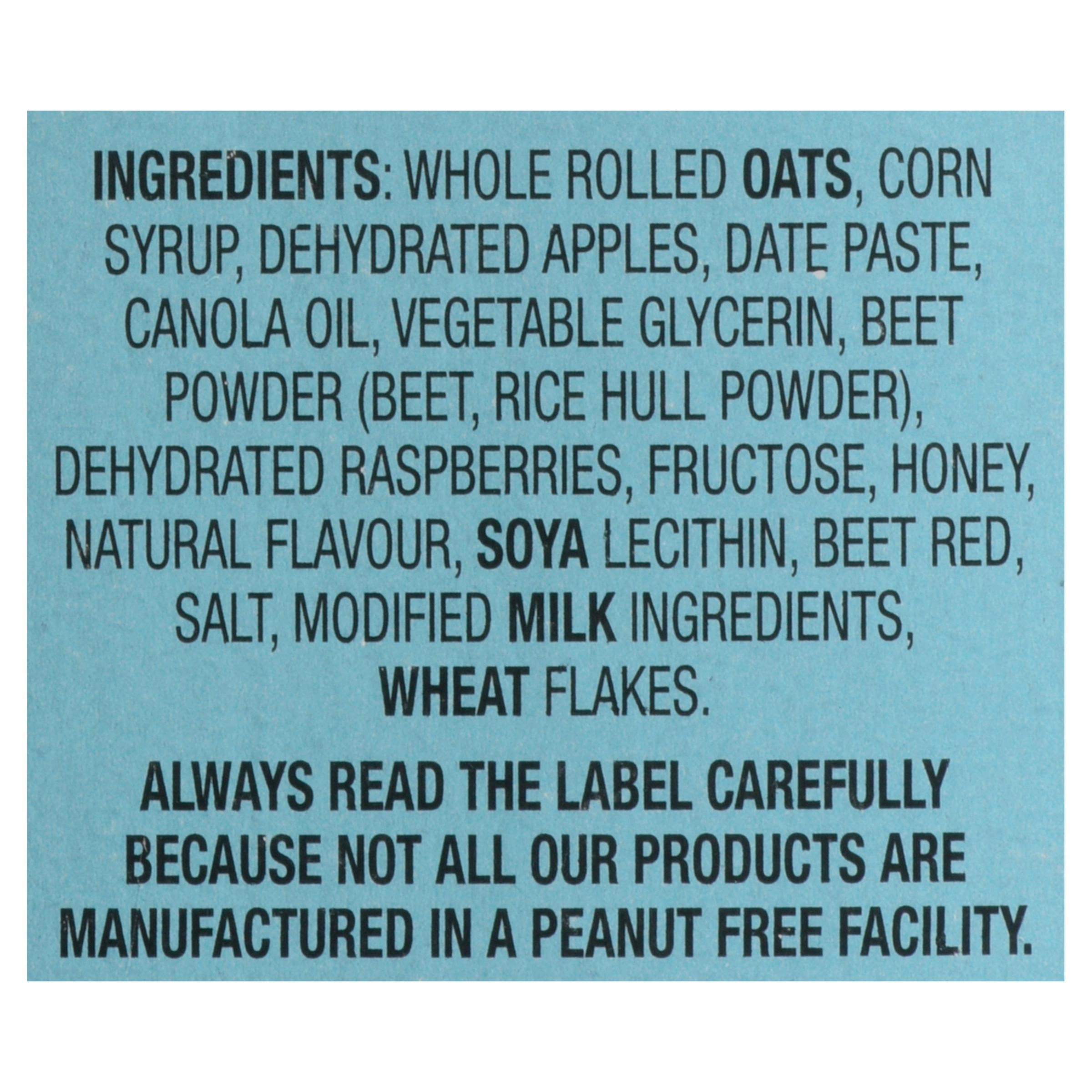 Go Pure Raspberry Fruit & Oat Bars 140g - Image 12
