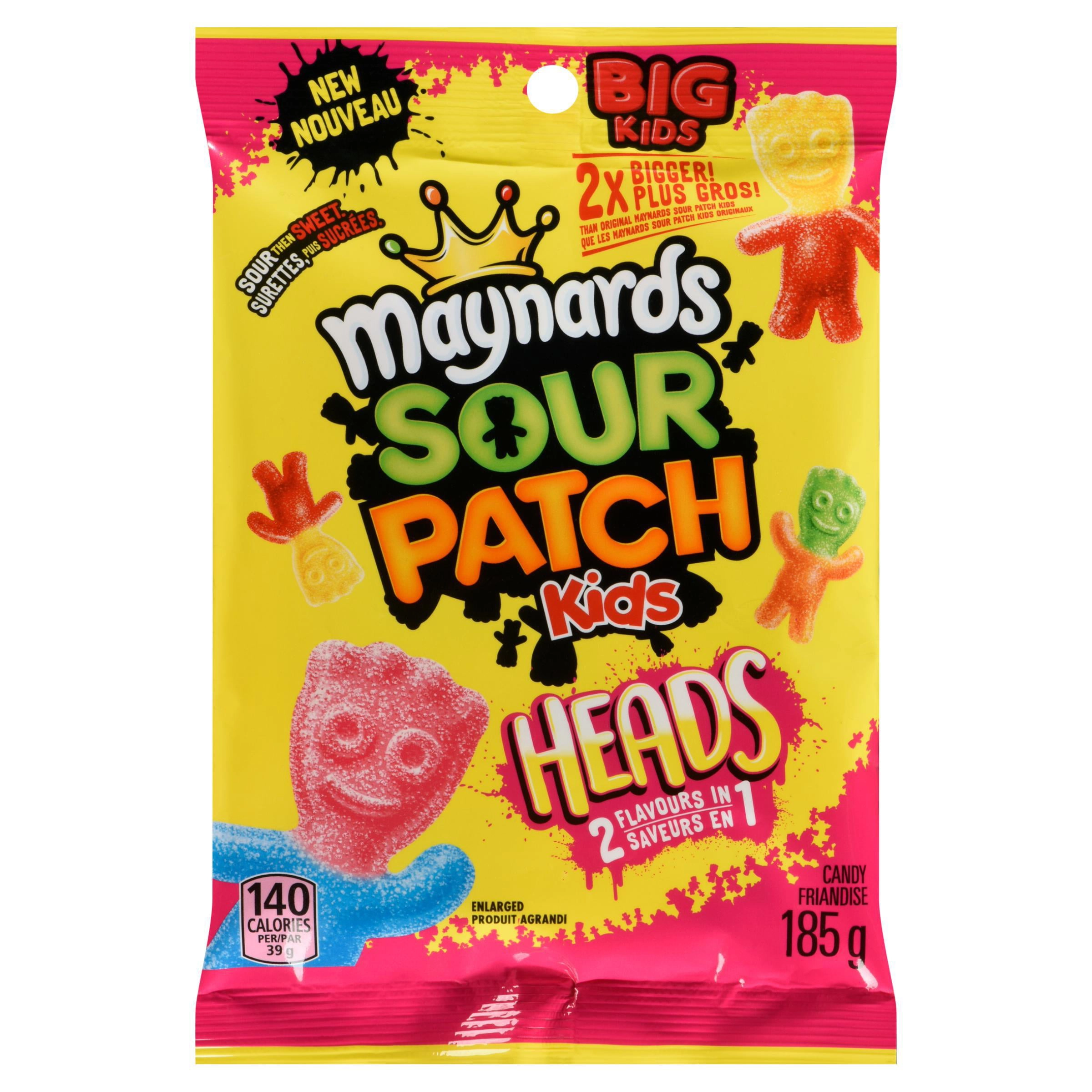 Maynards Big Sour Patch Kids Heads Candy - Image 2