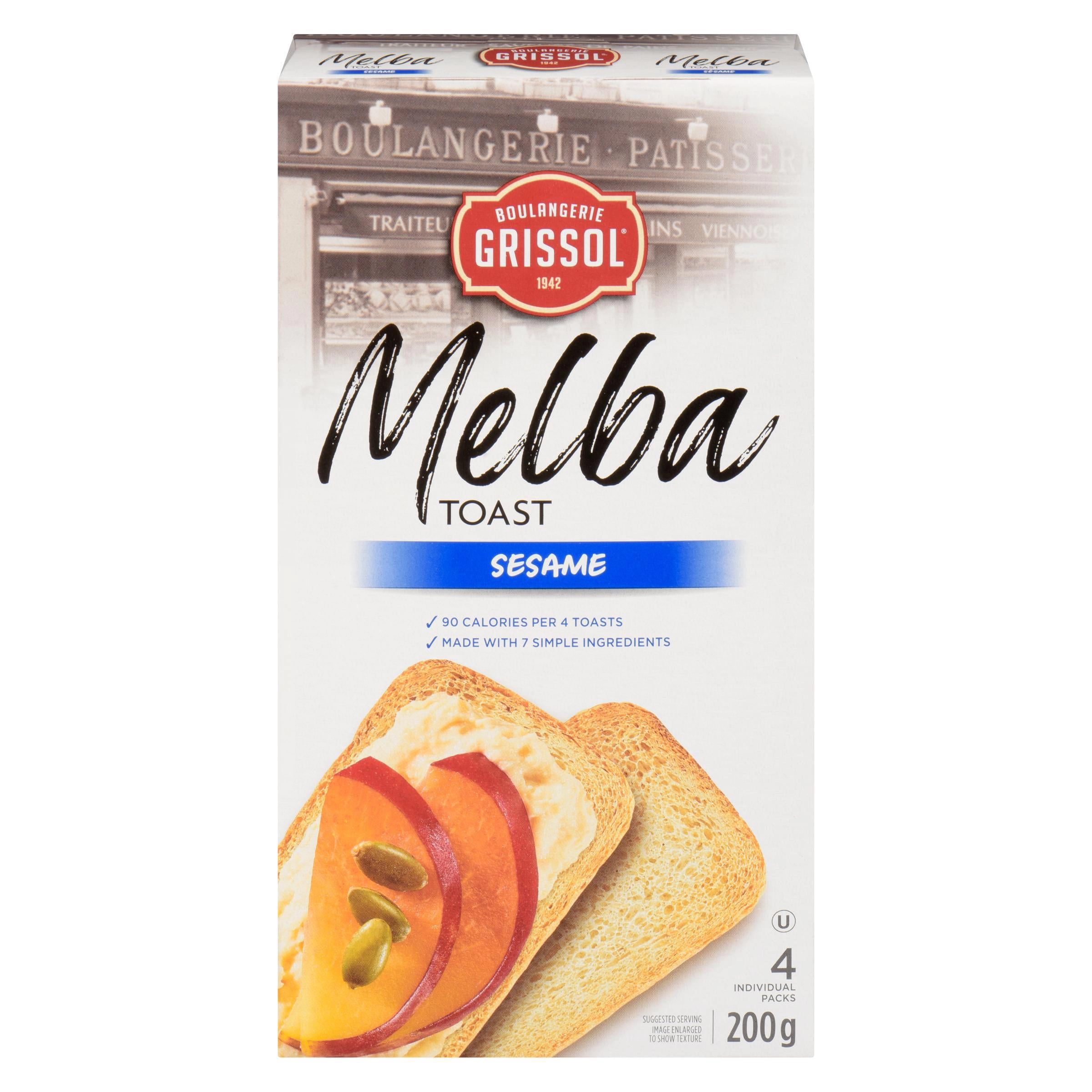 Boulangerie Grissol Melba Toast Sesame