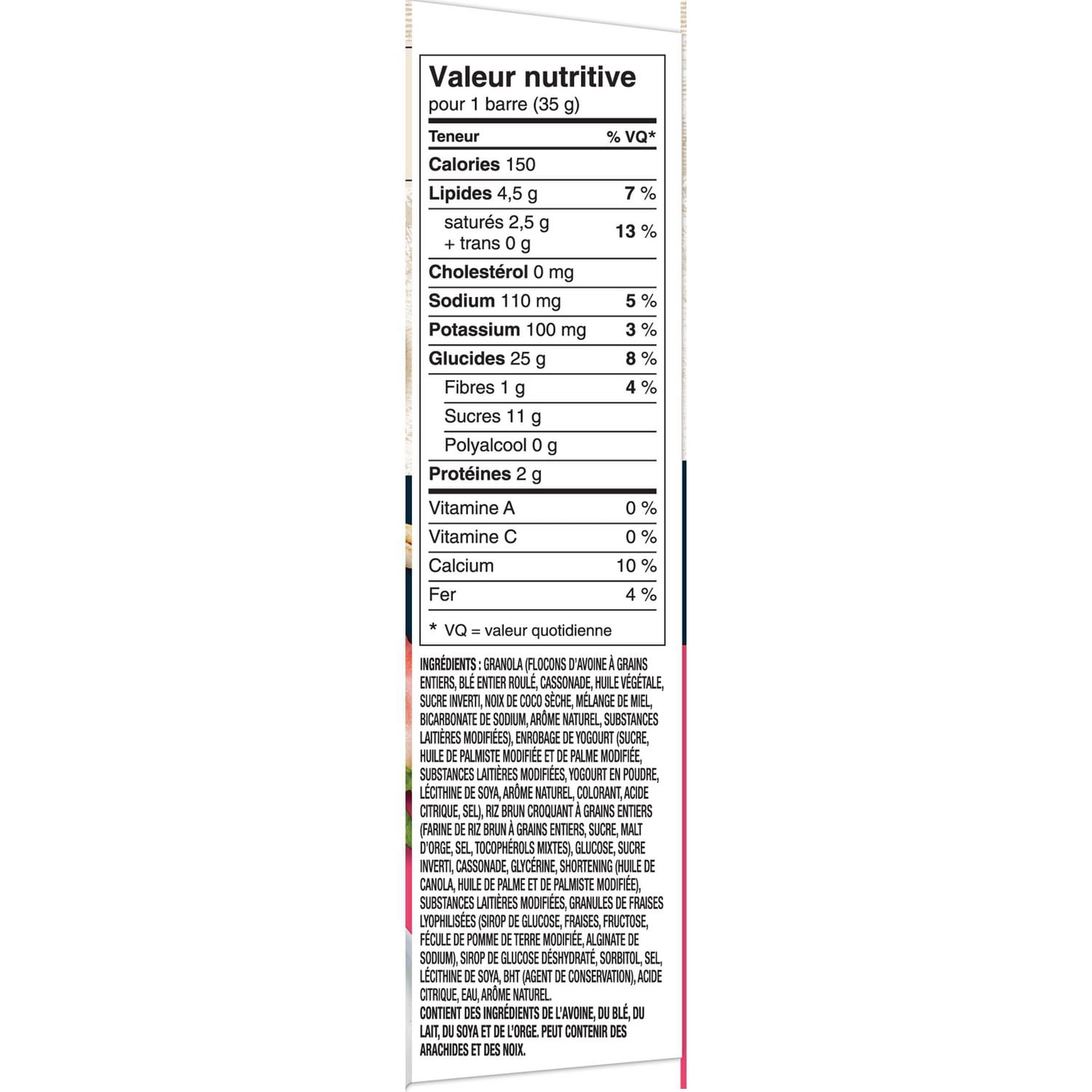 Quaker Yogurt Strawberry Granola Bars 175g - Image 4