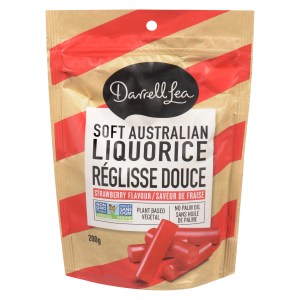Darrell Lea Strawberry Soft Eating Liquorice 200g