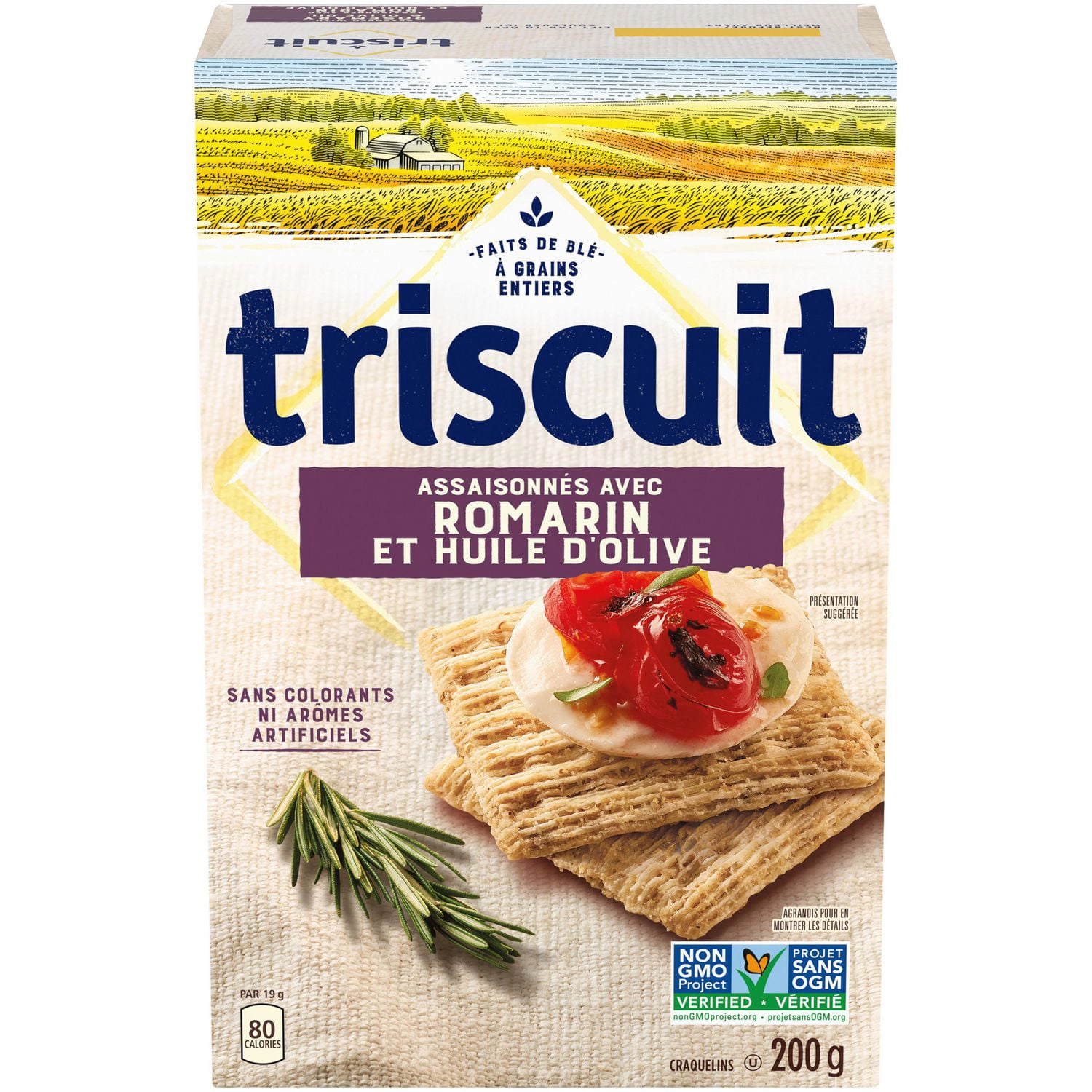 Triscuit Rosemary & Olive Oil Crackers 200g - Image 6