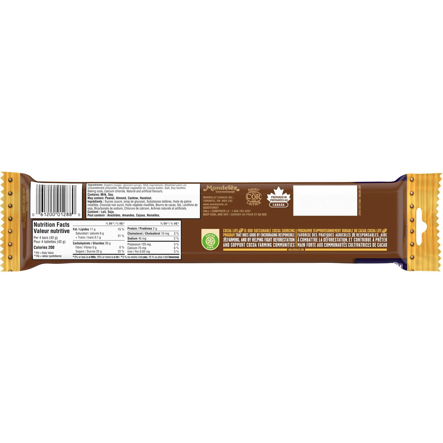 Cadbury Caramilk Snack Size Chocolate 10Ct 105g - Image 4