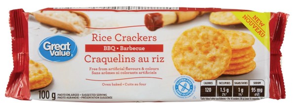 Great Value BBQ Rice Crackers - Maplefresh