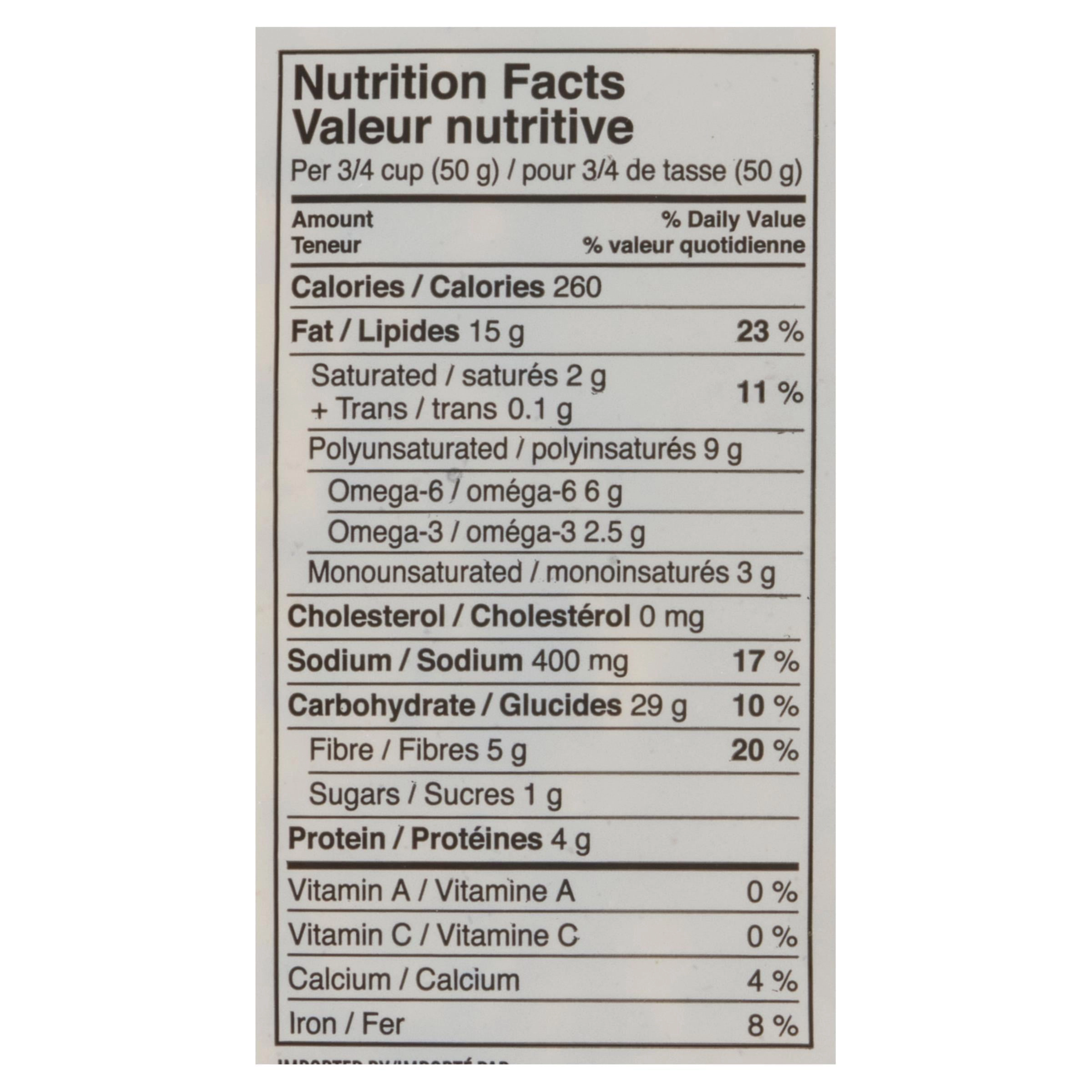 Joe's Tasty Travels Salted Corn Chips with Flax Seeds 300g - Image 3
