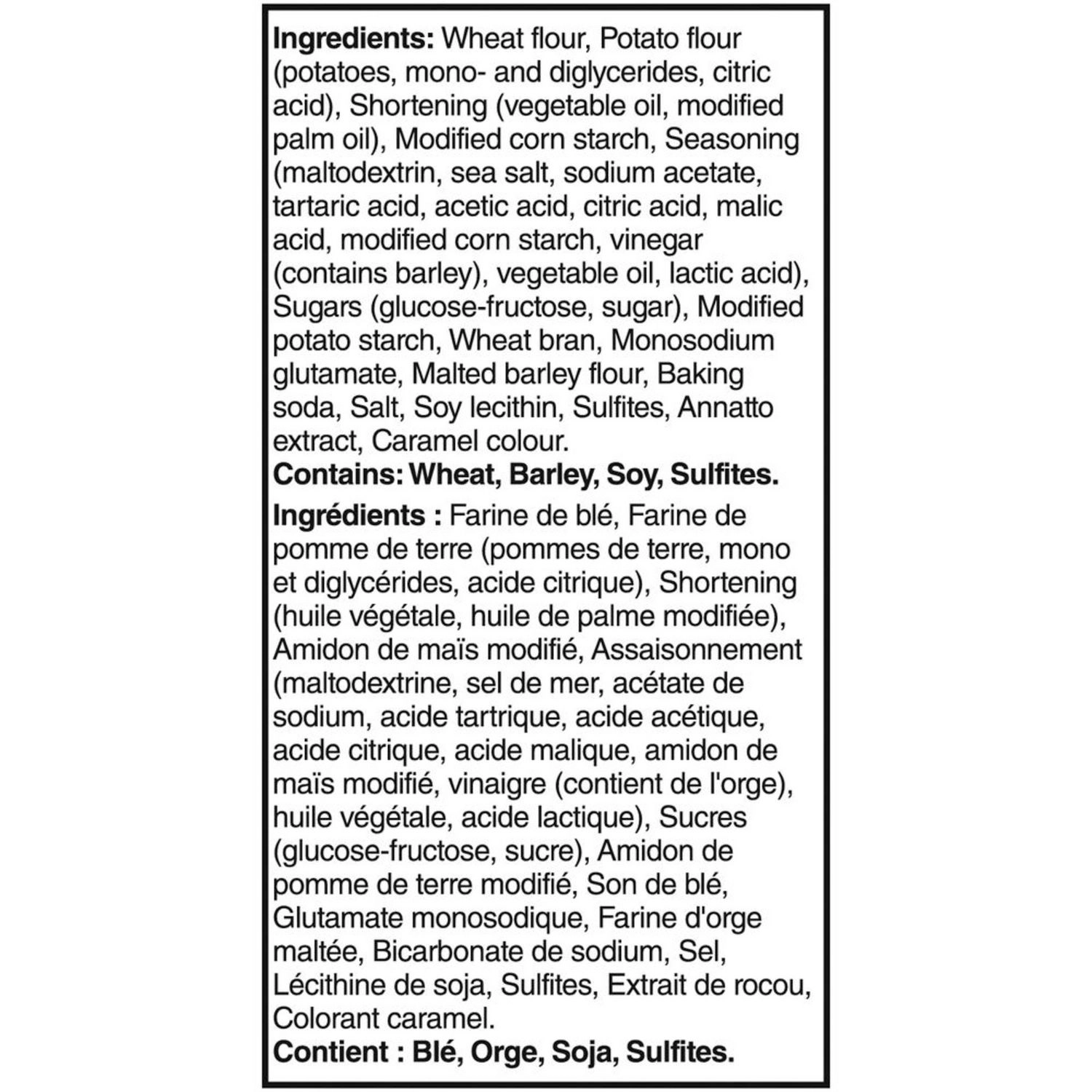 Christie Crispers Salt & Vinegar Flavour Family Size Salty Snacks - Image 9