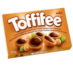 Toffifee Hazelnut in Caramel with Creamy Nougat and Chocolate Candy 123g