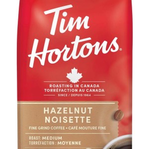 Tim Hortons Hazelnut Light Medium Roast Coffee 300g