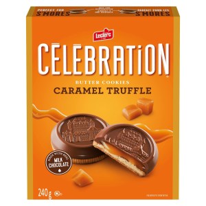 Celebration Milk Chocolate Top Butter Caramel Truffle Cookies 240g