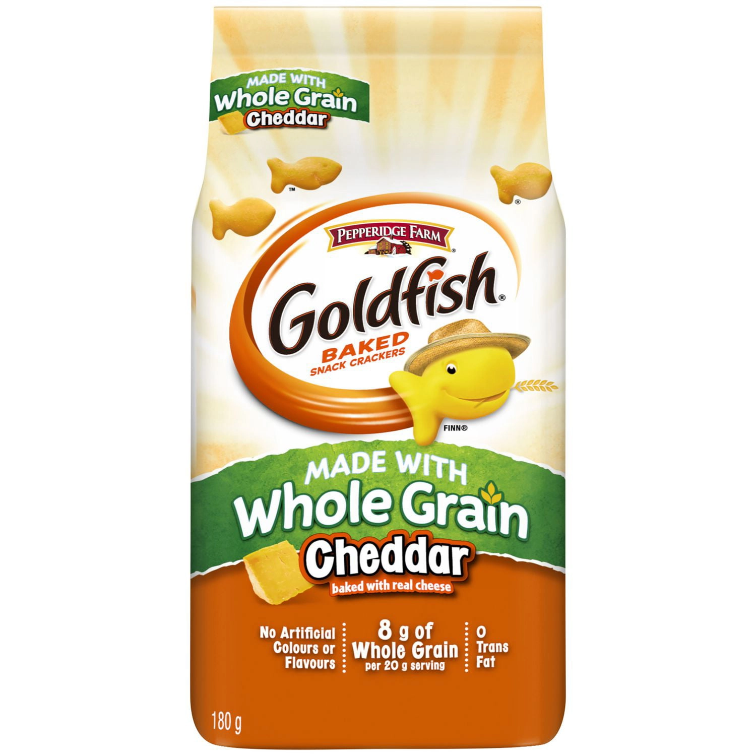 Goldfish Cheddar Crackers with Whole Grain 180g