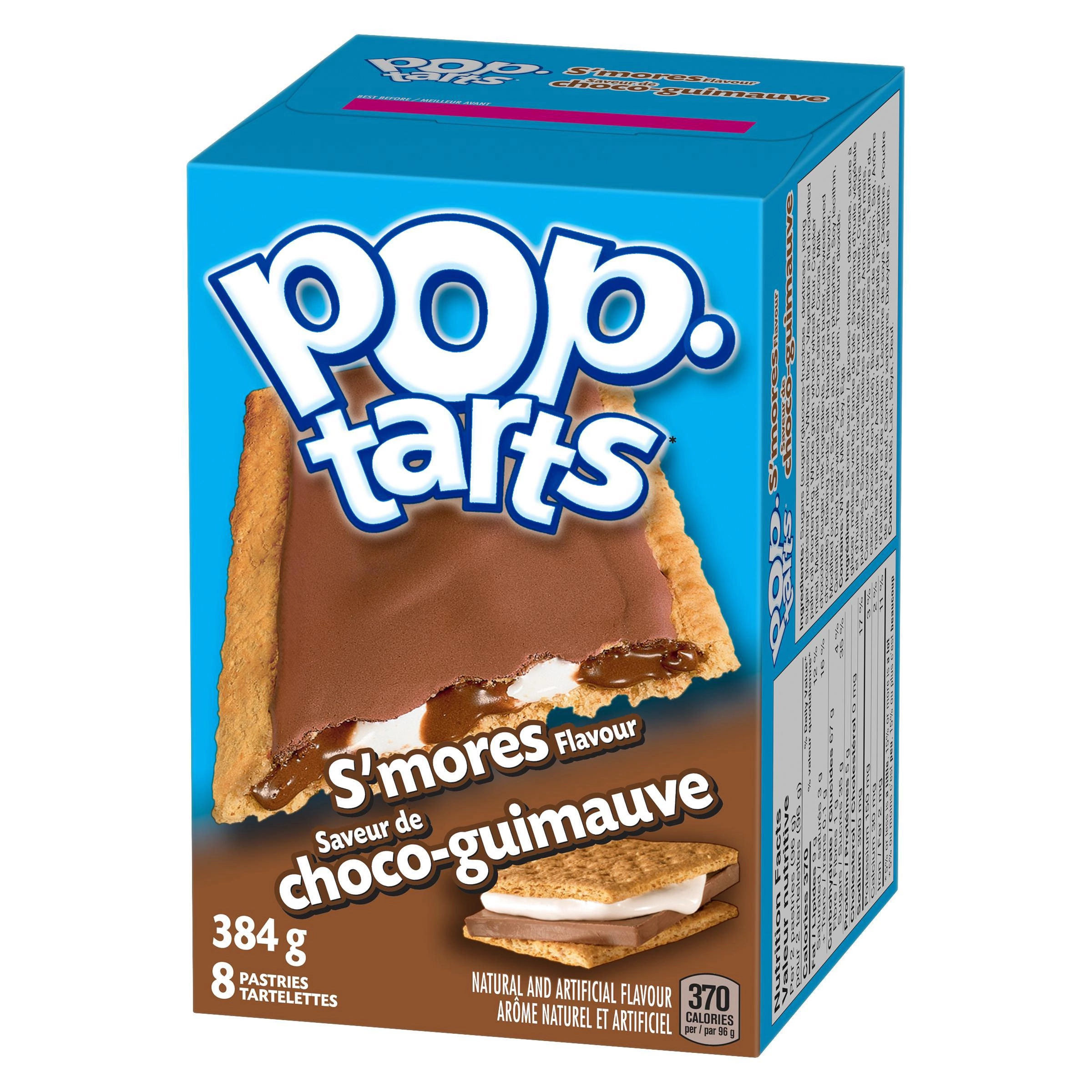 Pop-Tarts Kellogg's Pop-Tarts Toaster Pastries, S'mores 384g - 8 Pastries - Image 4