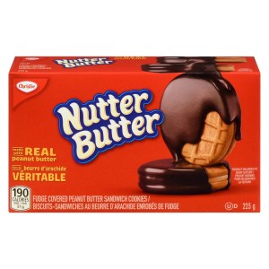 Christie Nutter Butter Peanut Butter Fudge Covered Cookies, 223G