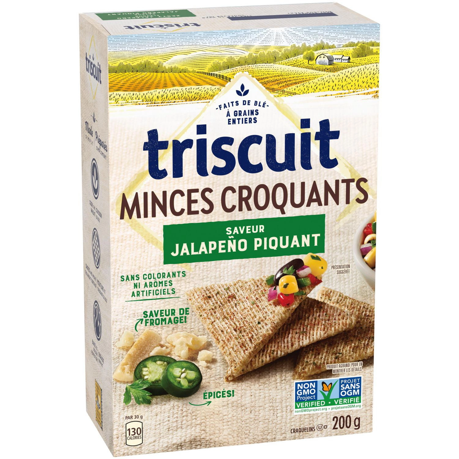 Triscuit Thin Crisps Zesty Jalapeño Crackers - Image 7