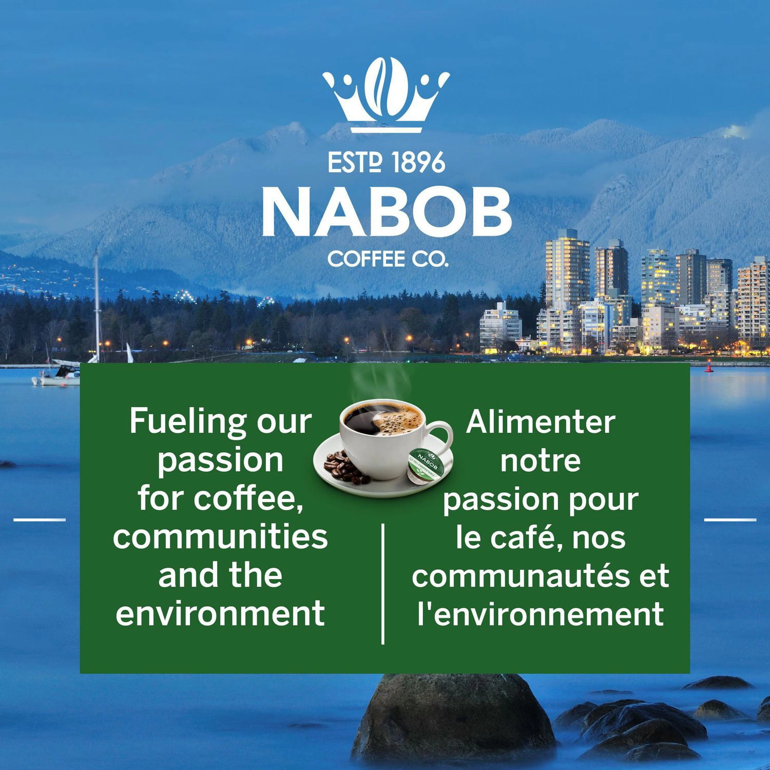 NABOB Breakfast Blend Coffee 100% Compostable Pods, 292g Box - Image 8
