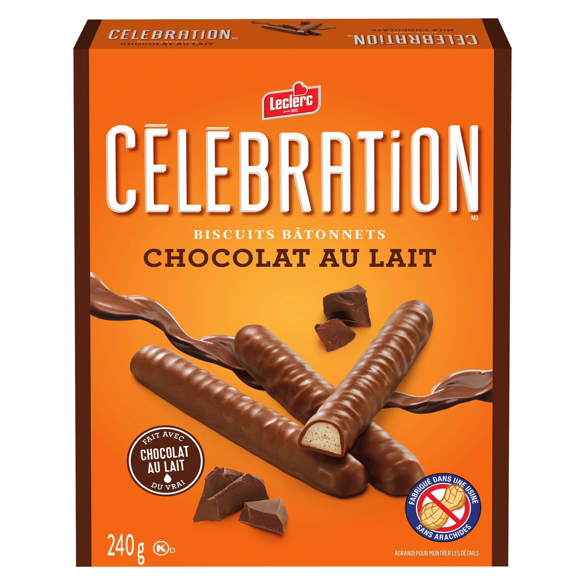 Celebration Milk Chocolate Fingers 240g - Image 4
