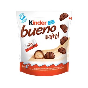 KINDER Bueno Mini Milk Chocolate & Hazelnut Cream Candy Bars 97g