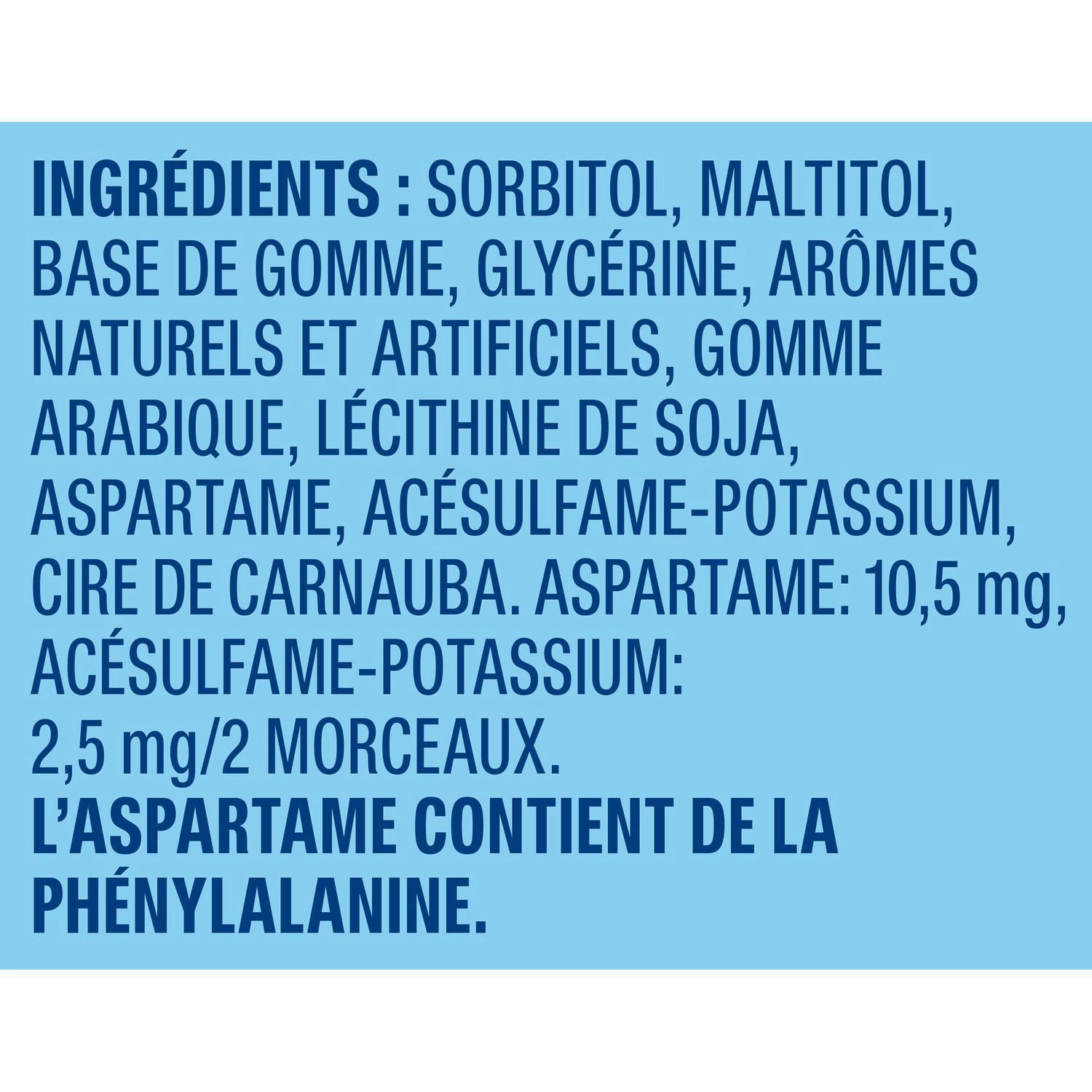 Excel Peppermint Flavoured Sugar-Free Chewing Gum - Image 2