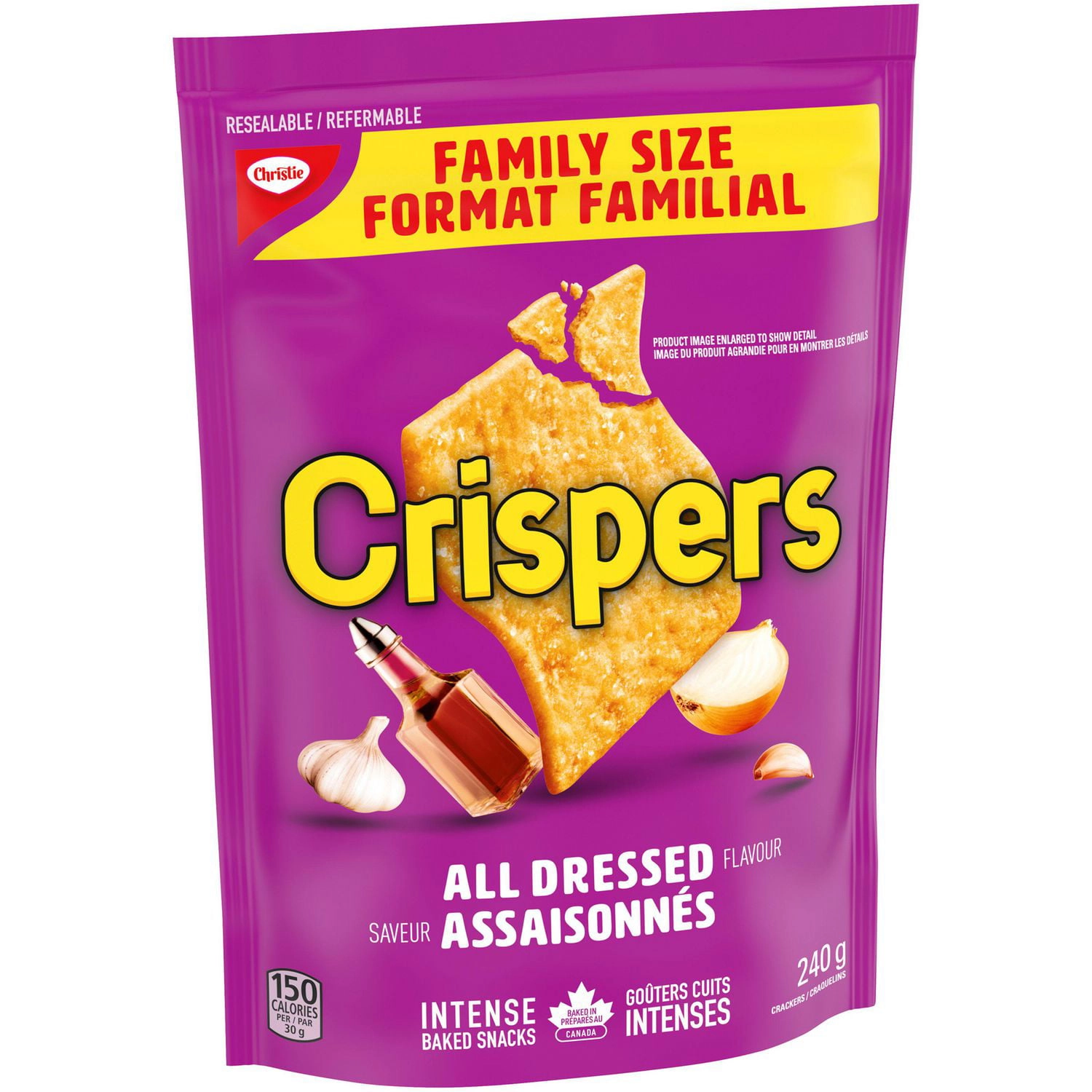 Christie Crispers All Dressed Flavour Family Size Salty Snacks 240g - Image 6