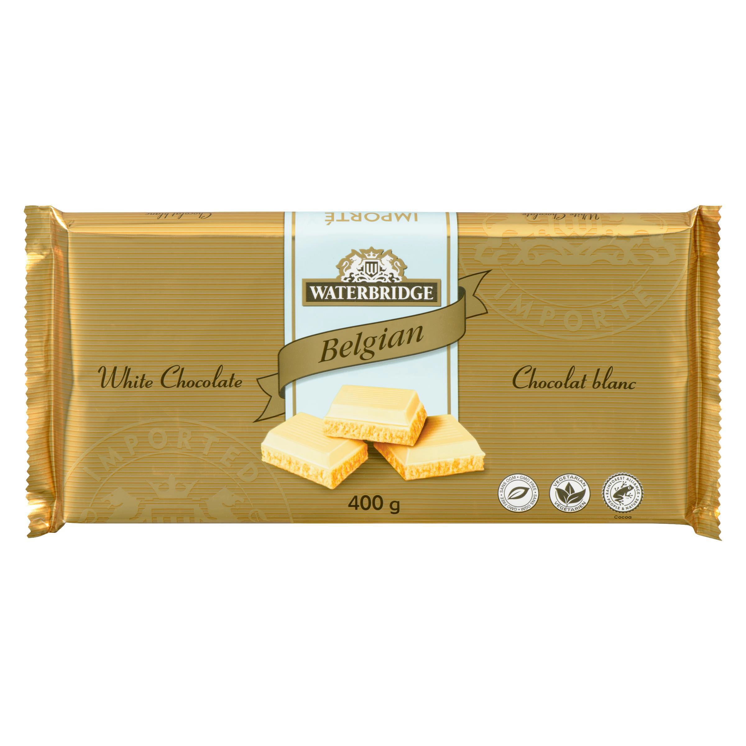 Waterbridge Belgian White Chocolate 400g