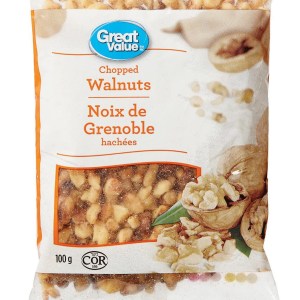 Great Value Chopped Walnuts 100g