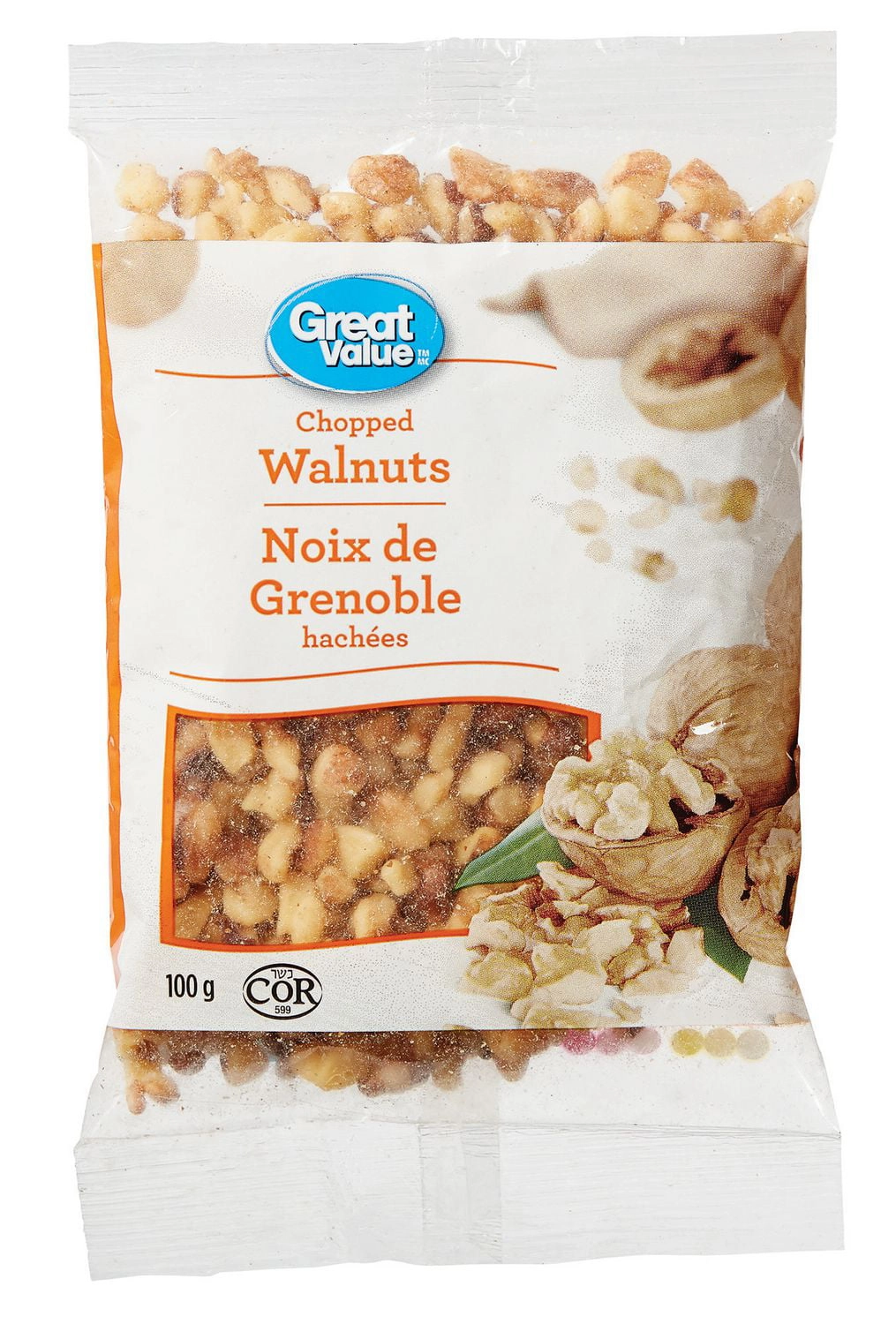 Great Value Chopped Walnuts 100g