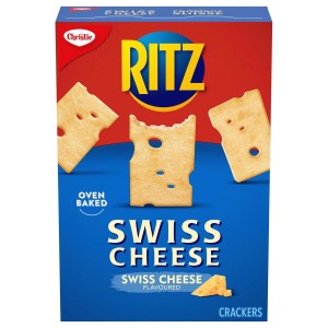 Ritz Swiss Cheese Flavoured Crackers, 200 g