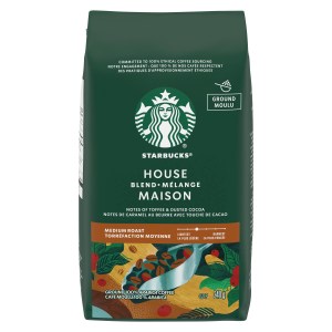 Starbucks House Blend Medium Roast Ground Coffee 340g