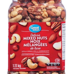 Great Value Deluxe Mixed Nuts 1130g