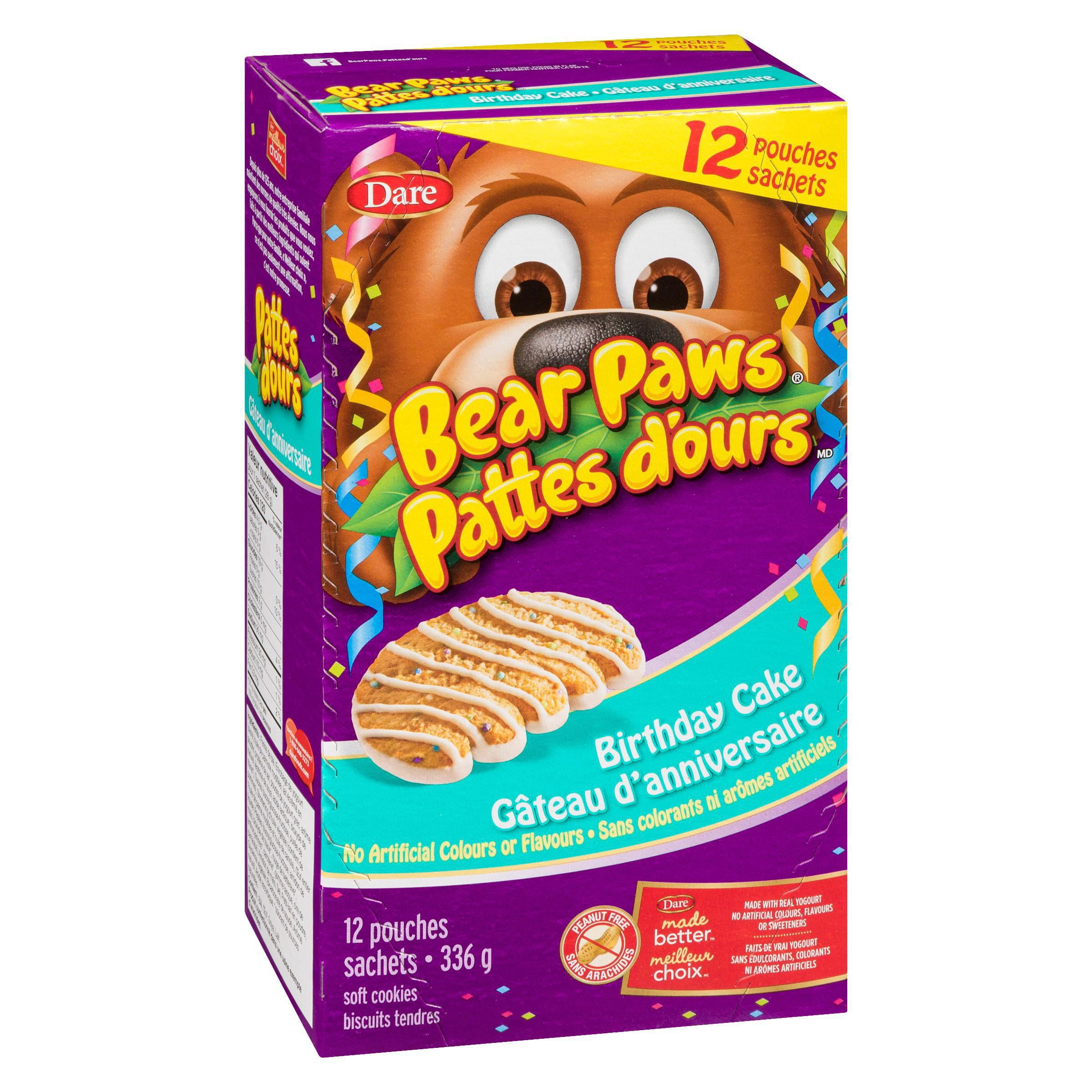 Bear Paws Birthday Cake Family Pack - Image 3