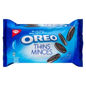 Oreo Thins Original Sandwich Cookies, 1 Resealable Pack (287g)