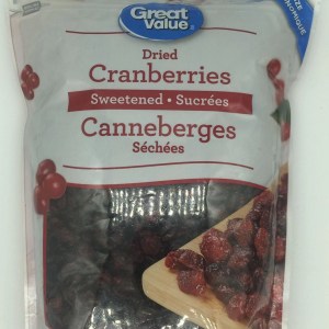 Great Value Dried Sweetened Cranberries