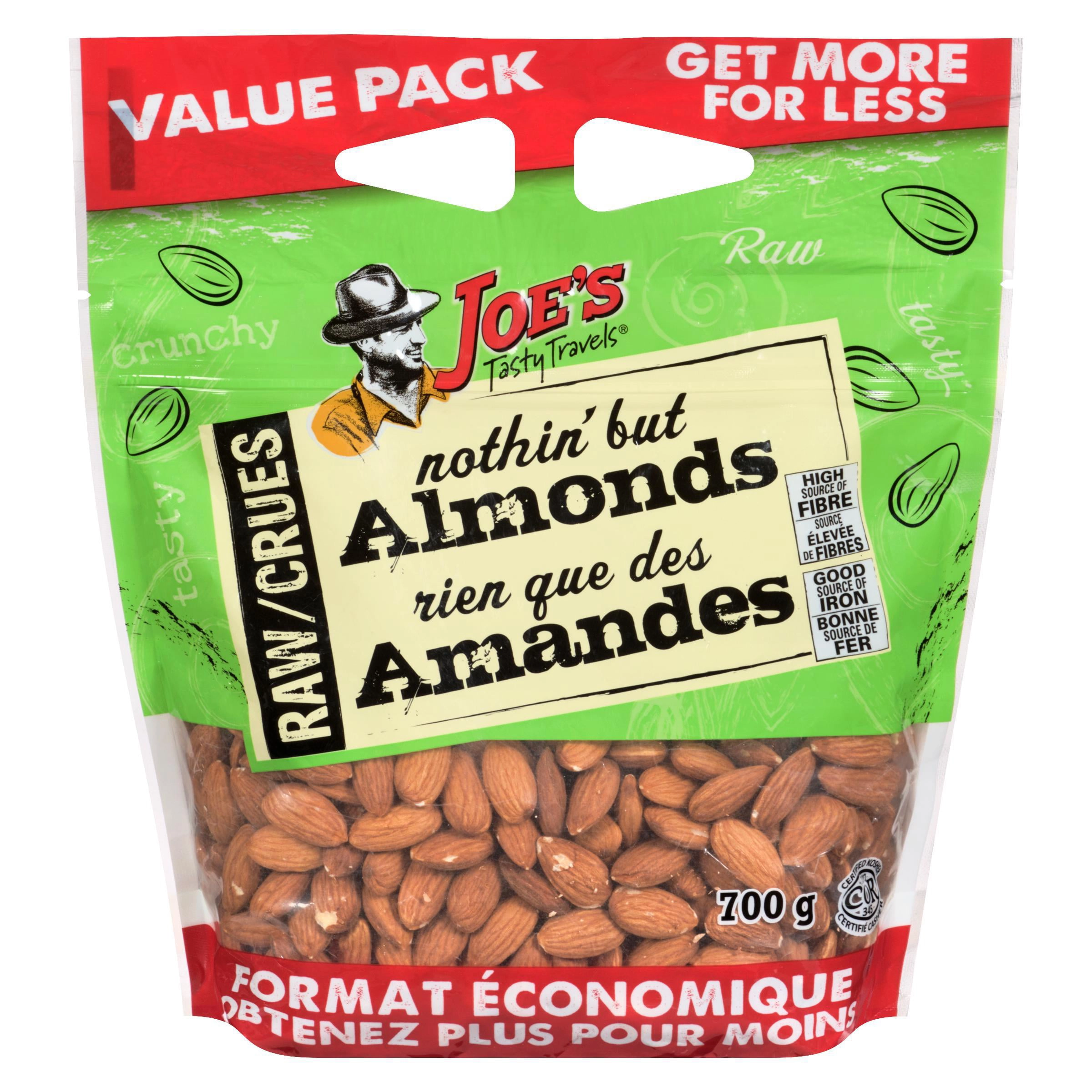 Joe's Tasty Travels Almonds Value Pack