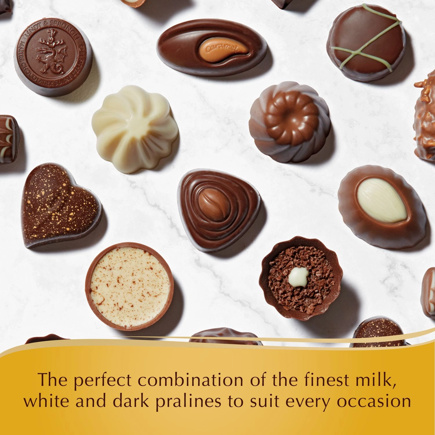Lindt Swiss Luxury Selection Assorted Chocolate Pralines Gift Box, 195g - Image 6