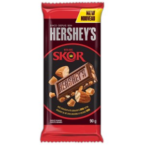 Hershey's Milk Chocolate Almond Stuffed with SKOR Bar 90g