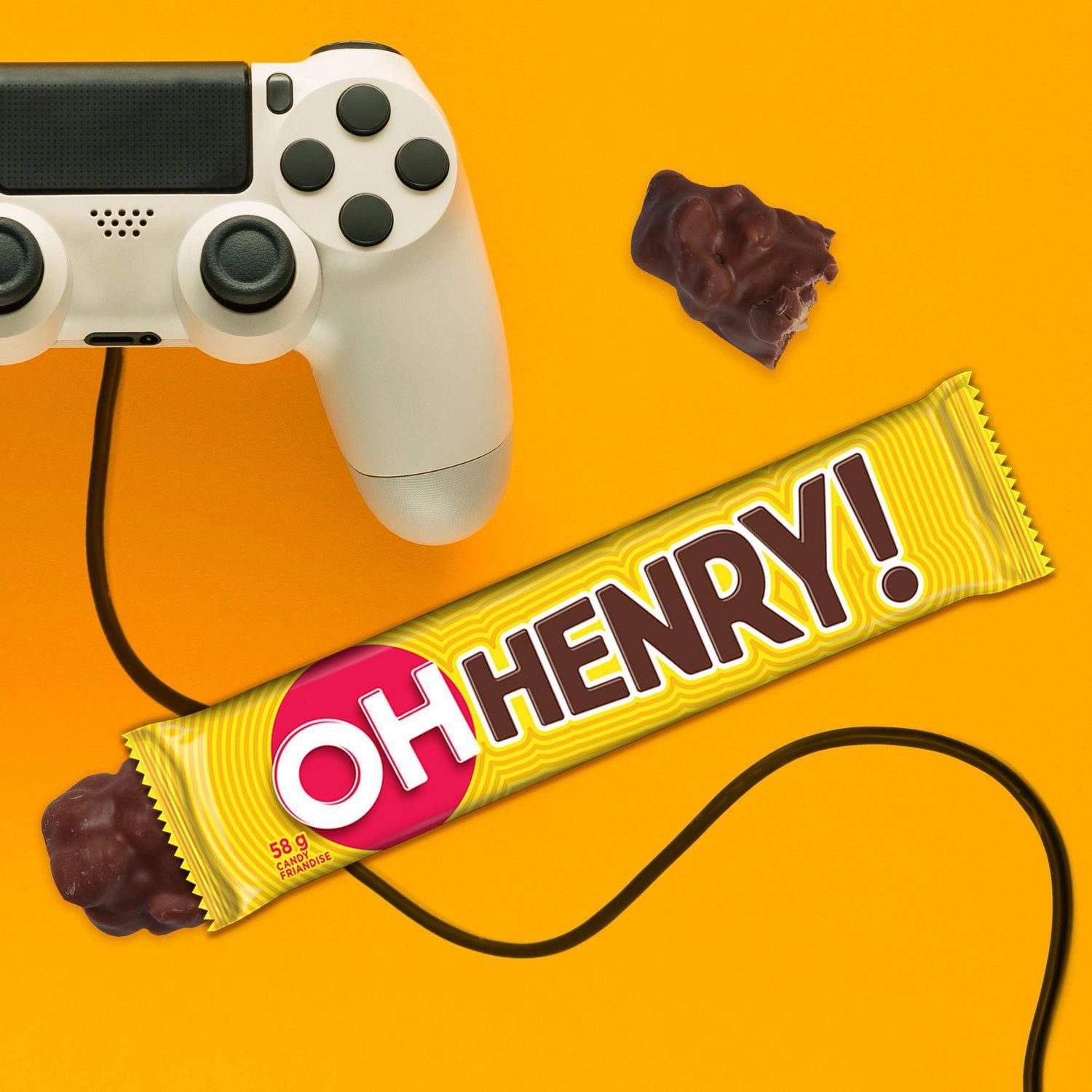 OH HENRY! Chocolatey Full Size Candy Bar 58g - Image 5