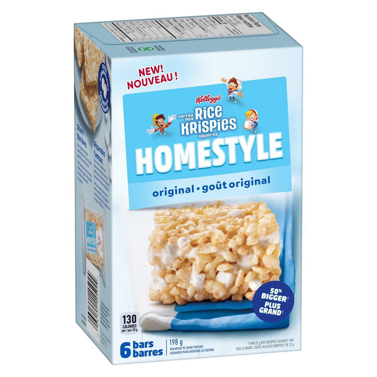 RKSB Homestyle Original 198g Rice Krispies Squares Bars - Image 6