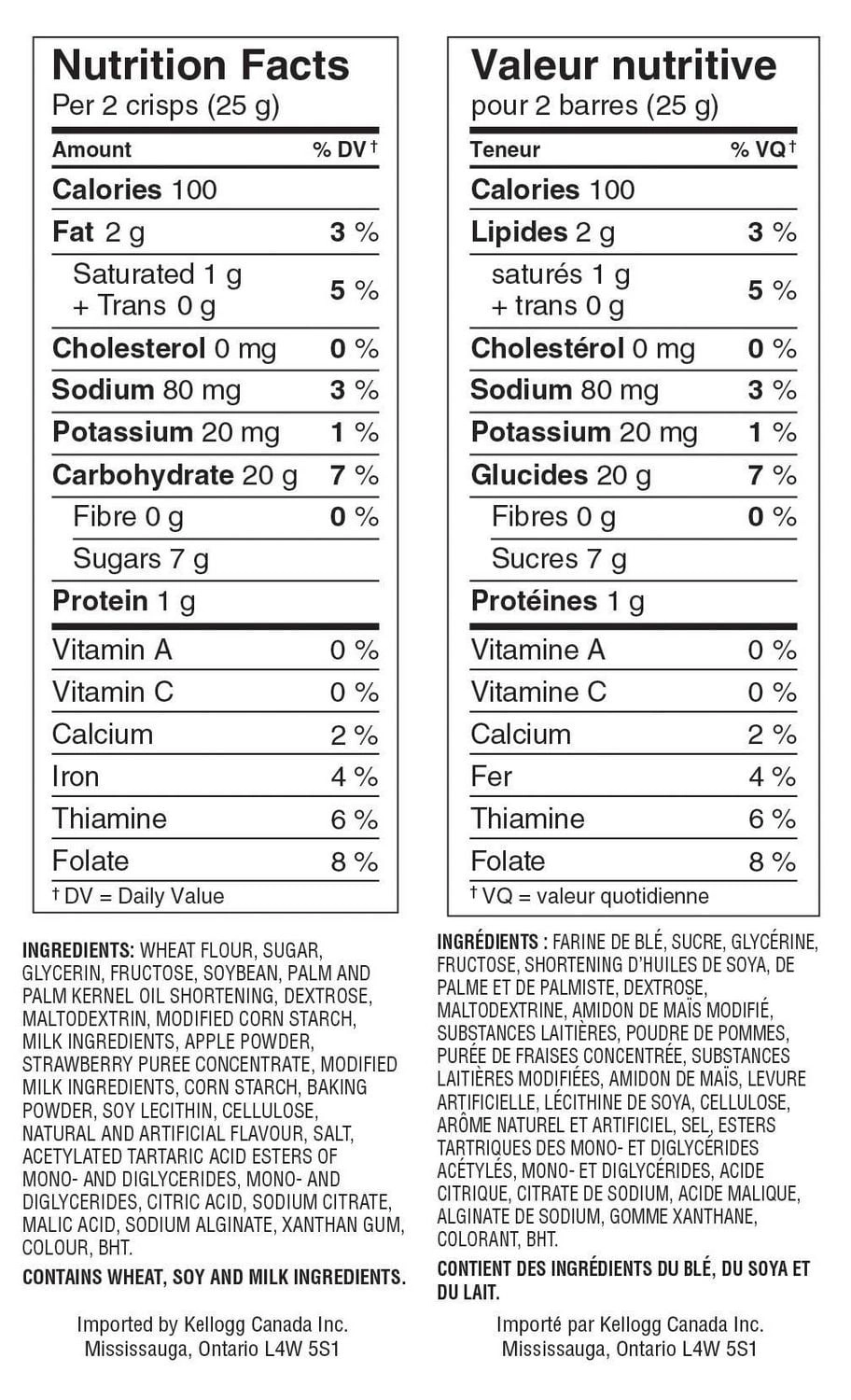 Special K Fruit Crisps Strawberry Flavour, 125g - 10 Crisps, 2 Per Pouch - Image 4