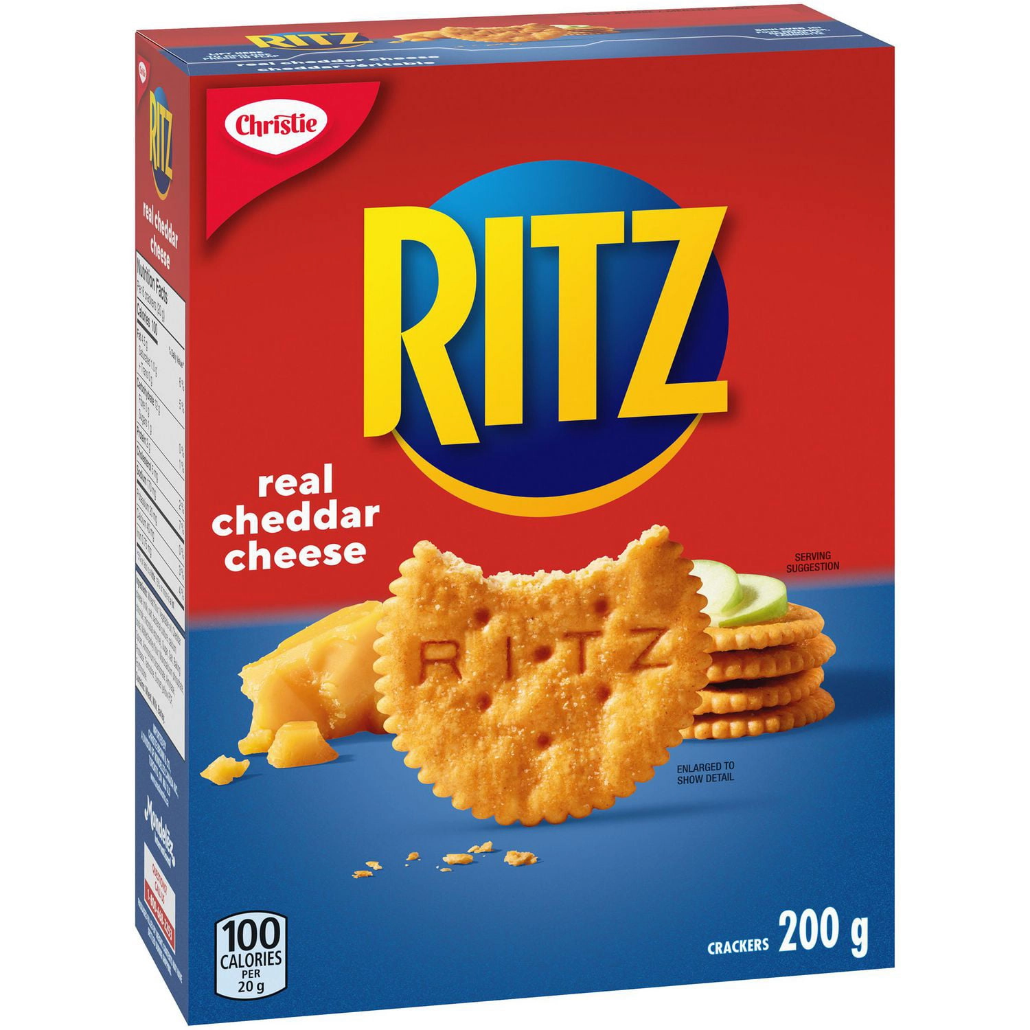 RITZ Real Cheddar Cheese Crackers, 200g - Image 2