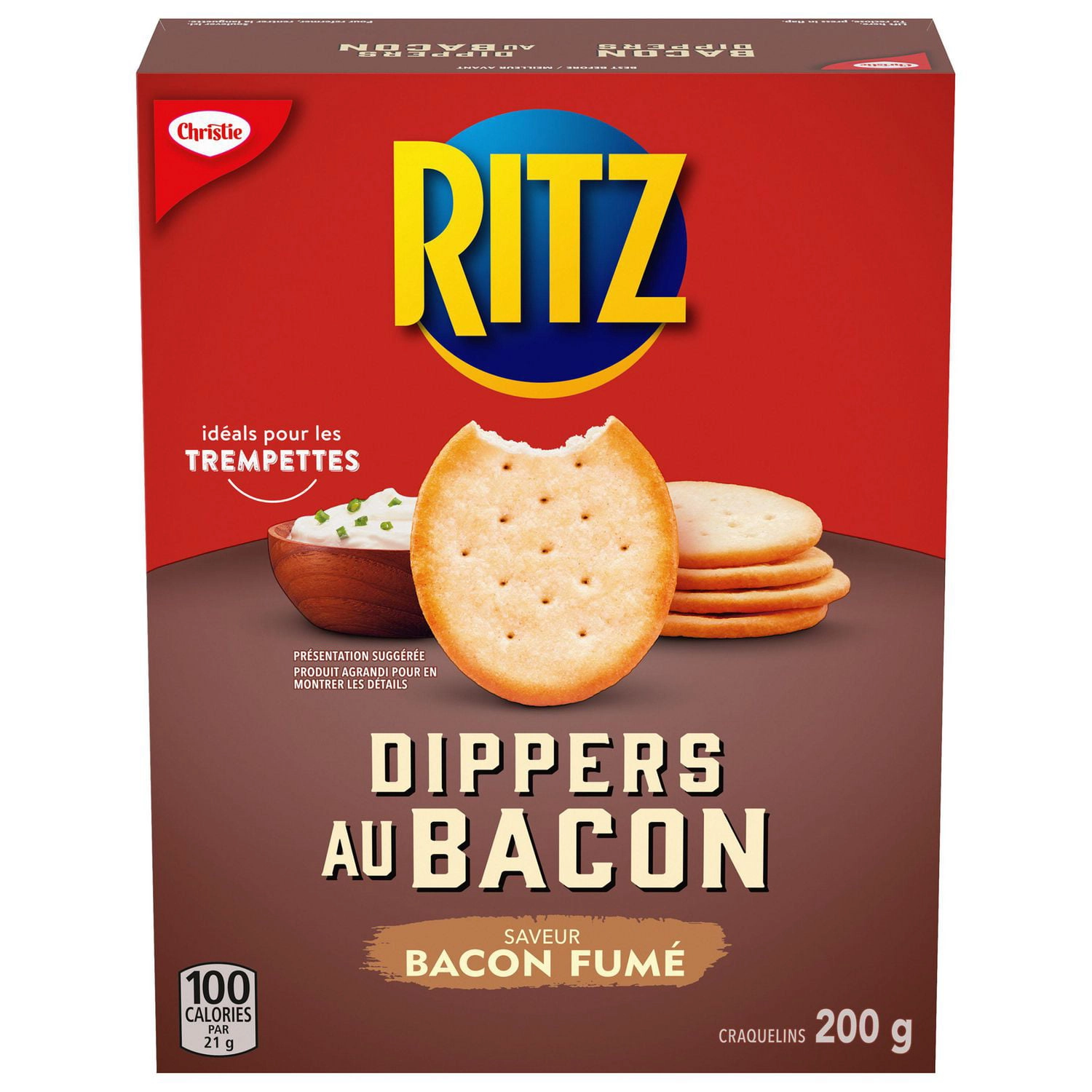 RITZ Bacon Dippers Crackers 200g - Image 4