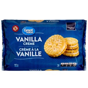 Great Value Vanilla Creme Sandwich Cookies