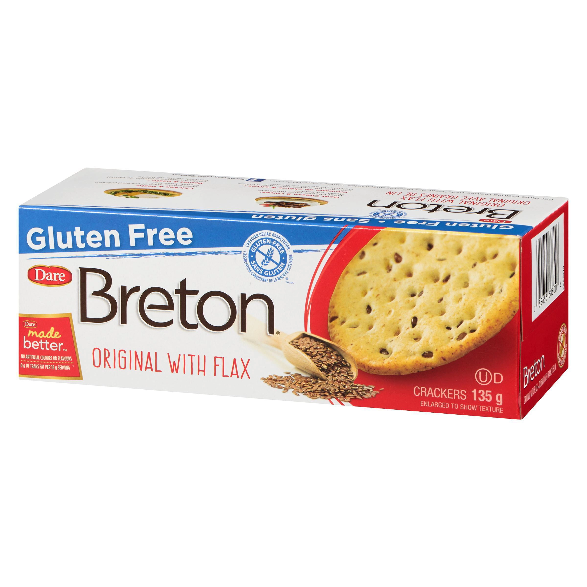 Breton Gluten Free Original with Flax Crackers - Image 7