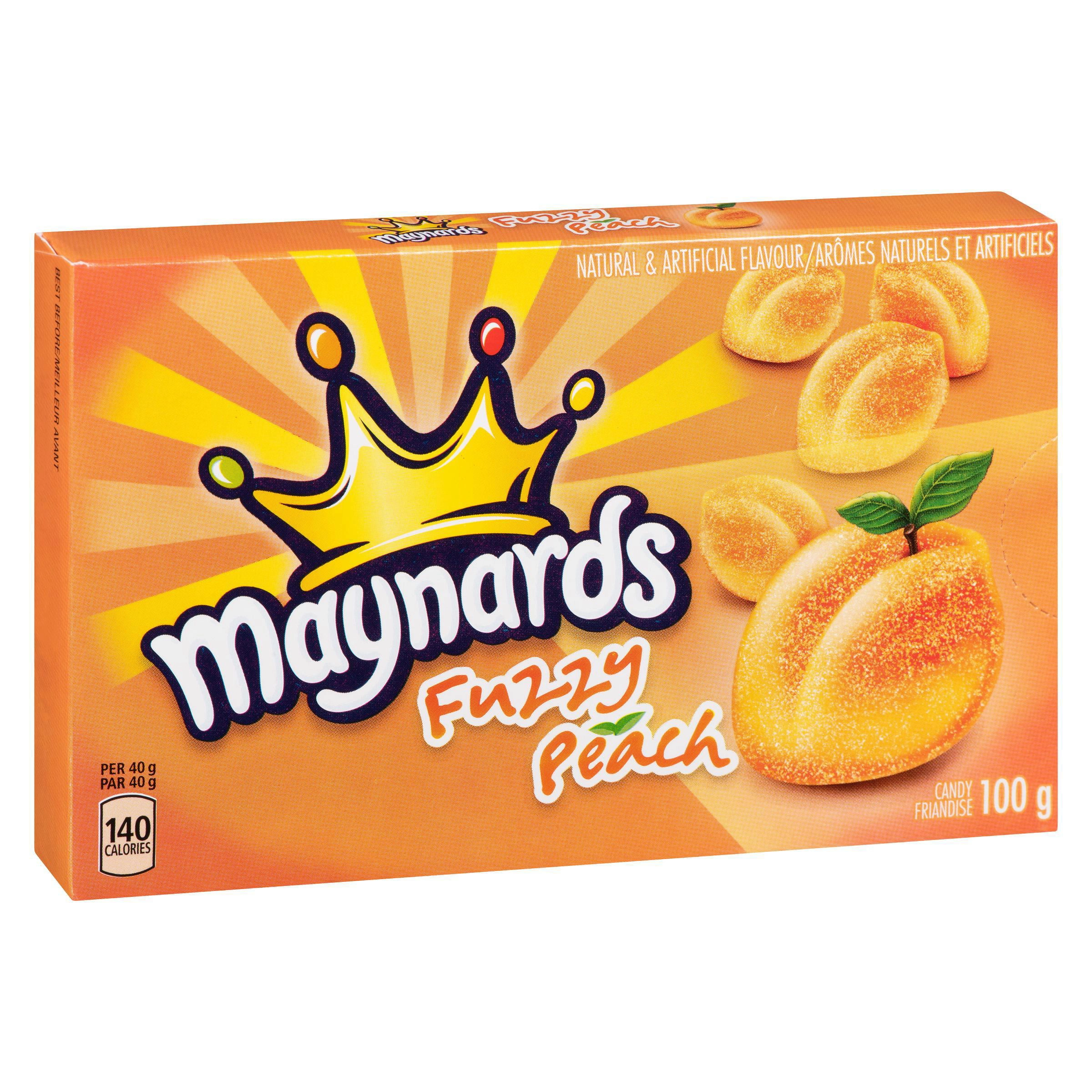 Maynards Fuzzy Peach Candy, 100g - Image 3
