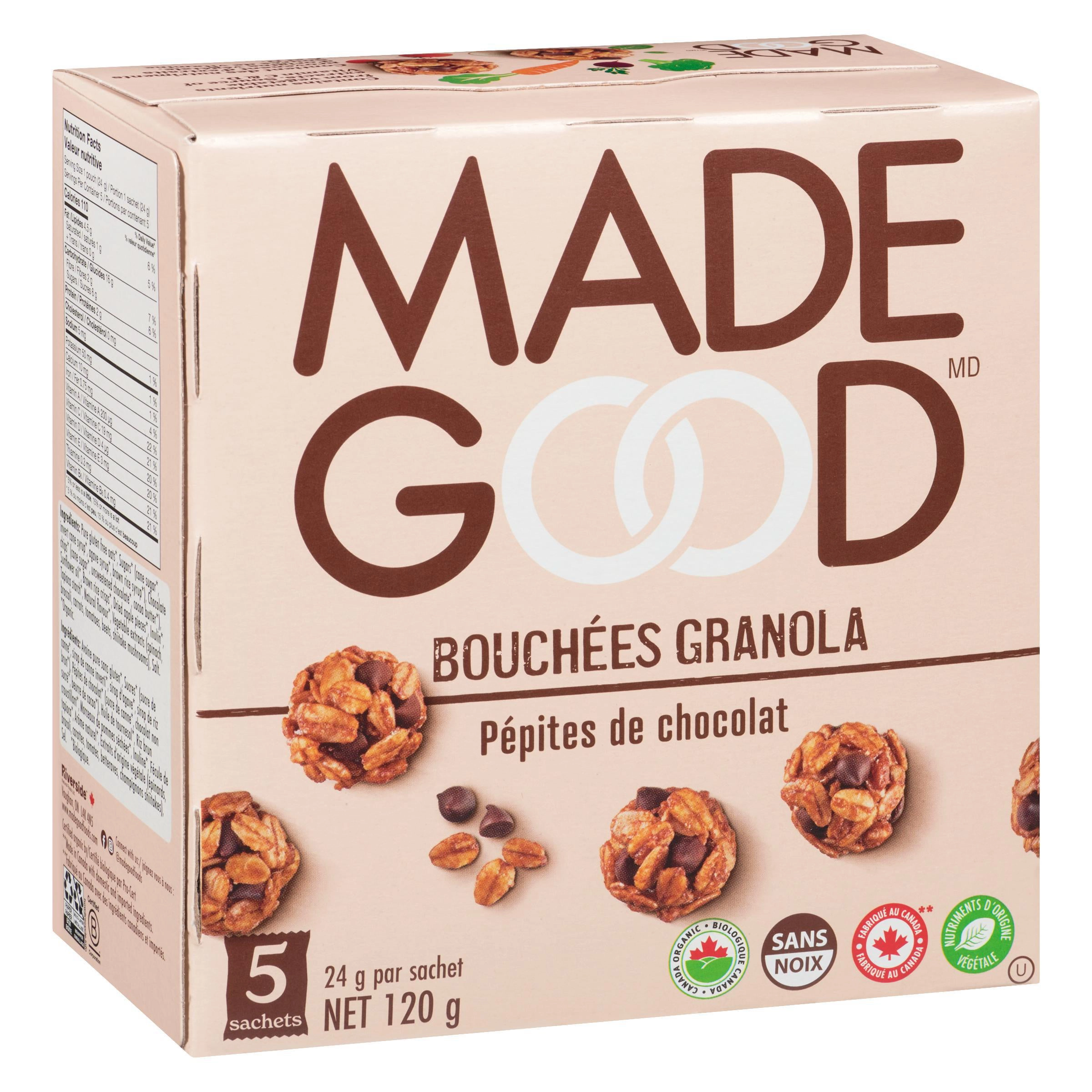 MadeGood Chocolate Chip Granola Minis 5pk 120g - Image 6