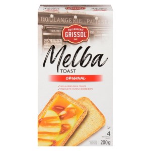 Boulangerie Grissol Melba Toast Plain